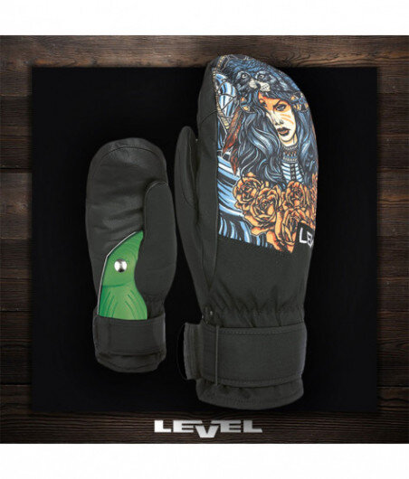 LEVEL SPACE MITT ninja black