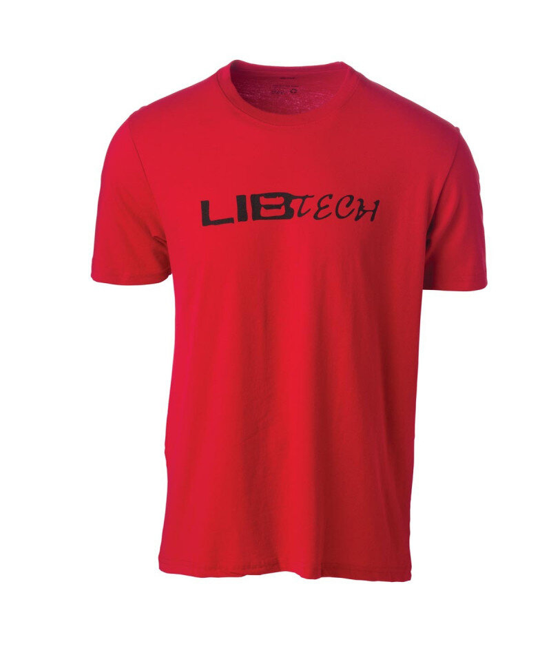 Lib-Tech LIB LOGO ECO TEE red| Тениска