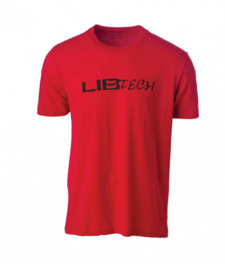 Lib-Tech LIB LOGO ECO TEE red| Тениска
